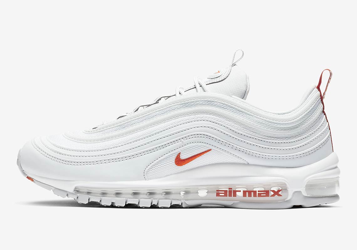 Nike Air Max 97 Pure Platinum/Team Orange-White BV1985-002