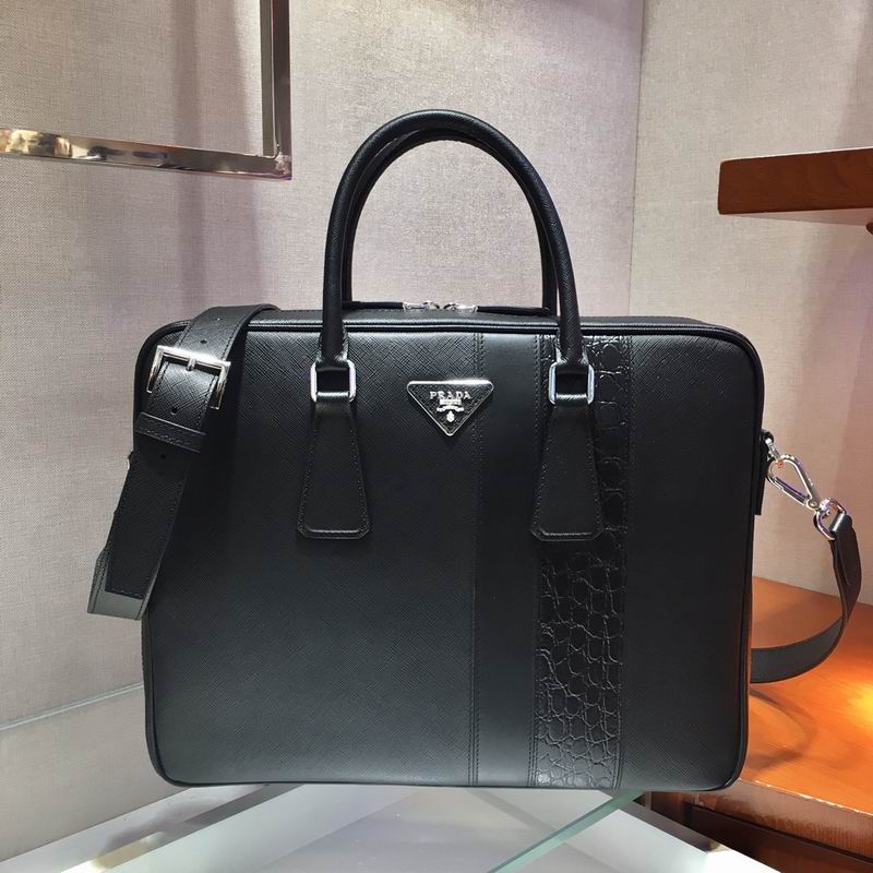 Wholesale Cheap Aaa P rada Designer Briefcases Bags for Sale