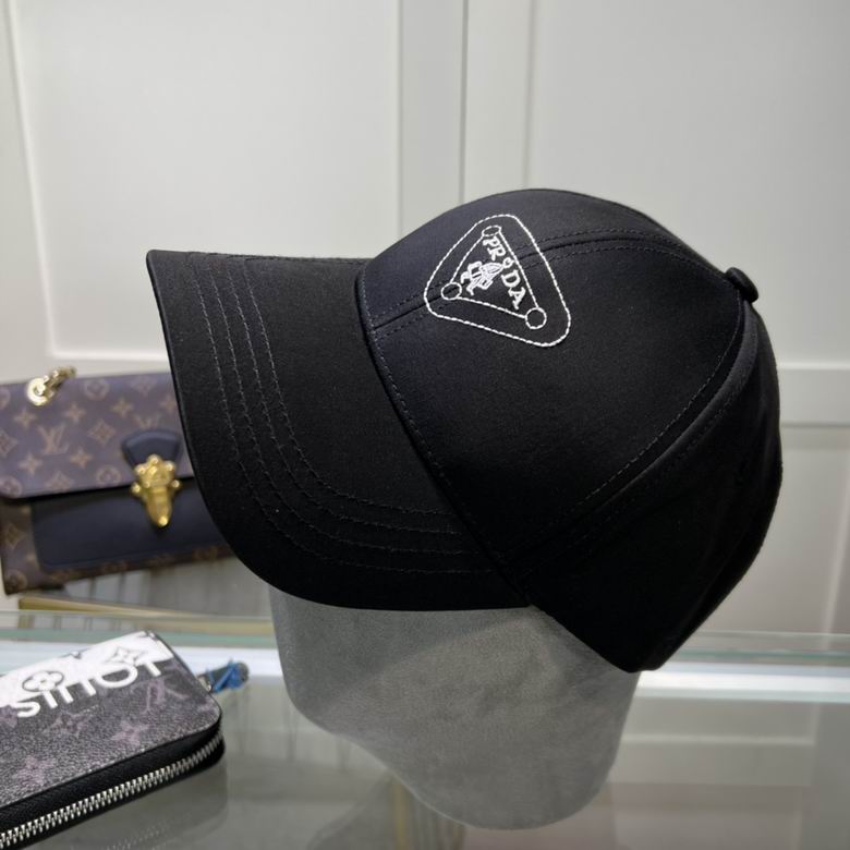 Wholesale Cheap P rada Replica Designer Caps for Sale