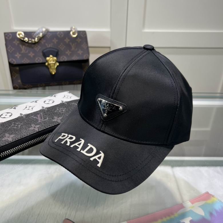 Wholesale Cheap P rada Replica Designer Caps for Sale