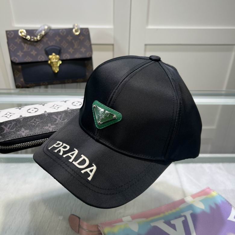 Wholesale Cheap P rada Replica Designer Caps for Sale