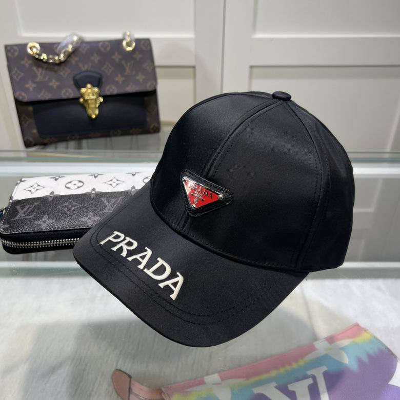 Wholesale Cheap P rada Replica Designer Caps for Sale