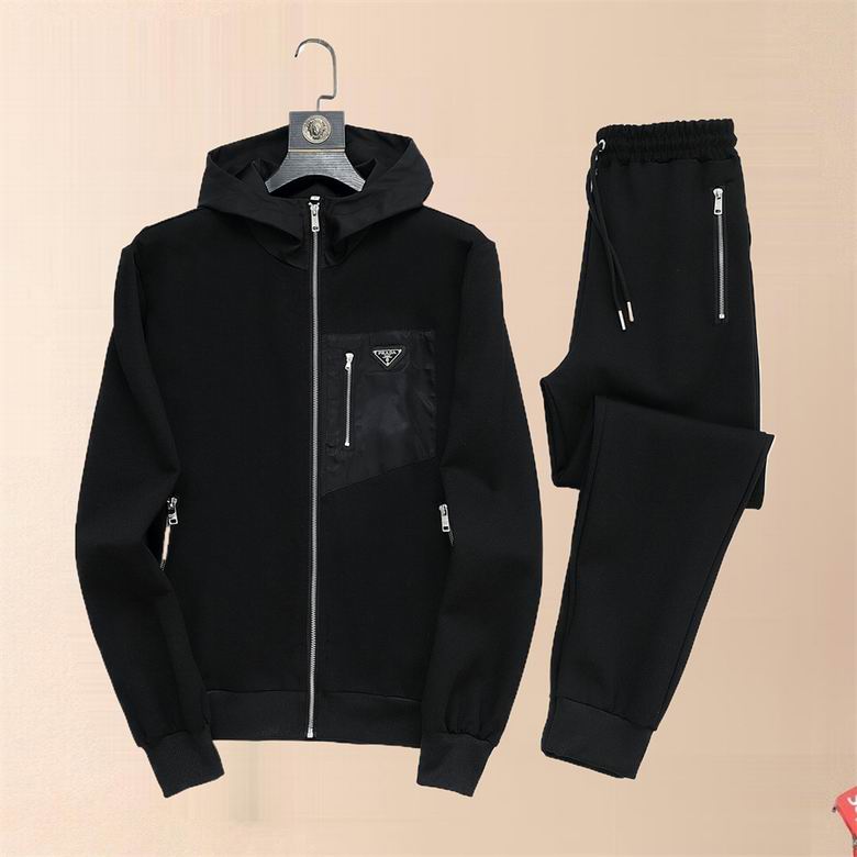 Wholesale Cheap P rada Replica Tracksuits for Sale