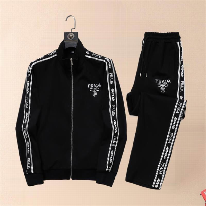 Wholesale Cheap P rada Replica Tracksuits for Sale