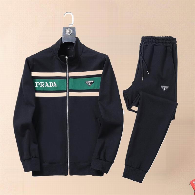 Wholesale Cheap P rada Replica Tracksuits for Sale