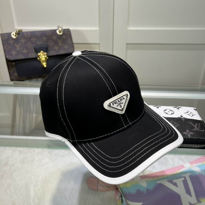 Wholesale Cheap P rada Replica Designer Caps for Sale