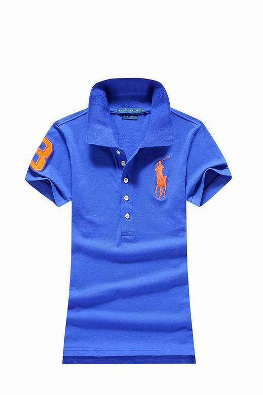 Wholesale Cheap Ralph Lauren Polo Short Sleeve Lapel Women T Shirts for Sale