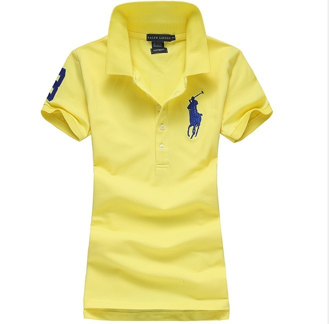 Wholesale Cheap Ralph Lauren Polo Short Sleeve Lapel Women T Shirts for Sale