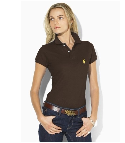 Wholesale Cheap Ralph Lauren Polo Short Sleeve Lapel Women T Shirts for Sale