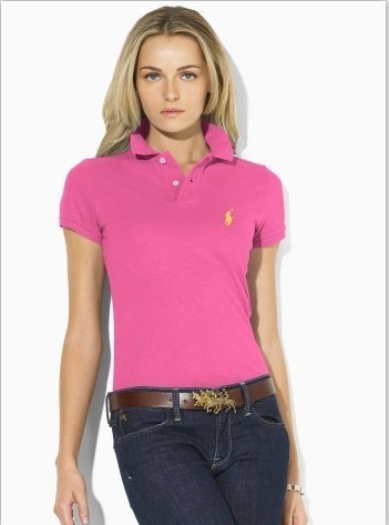 Wholesale Cheap Ralph Lauren Polo Short Sleeve Lapel Women T Shirts for Sale