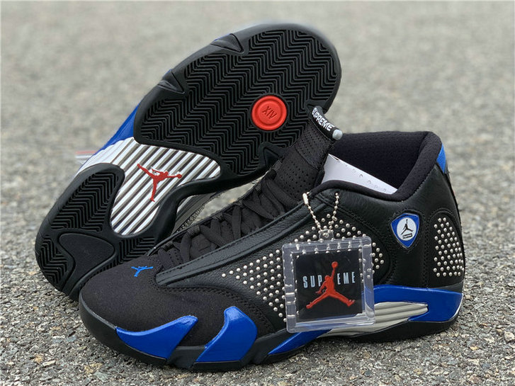 Supreme x Air Jordan 14 BV7630-004