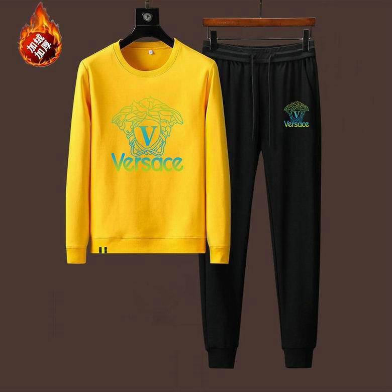 Wholesale Cheap V ersace mens Long Sleeve Tracksuits for Sale