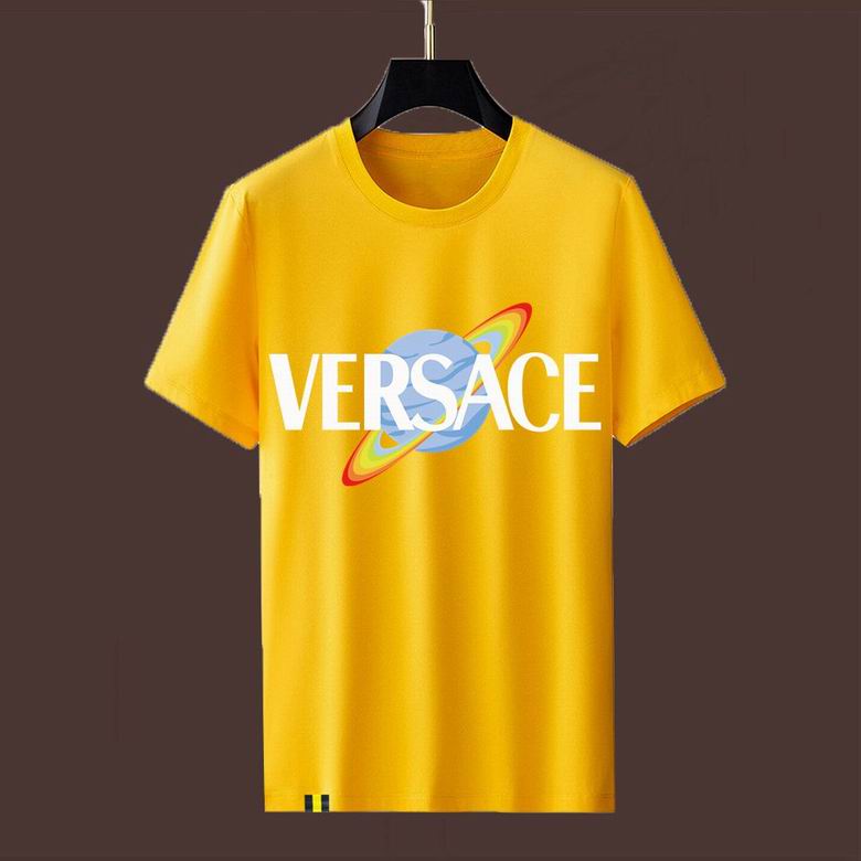 Wholesale Cheap V ersace Short Sleeve men T Shirts for Sale