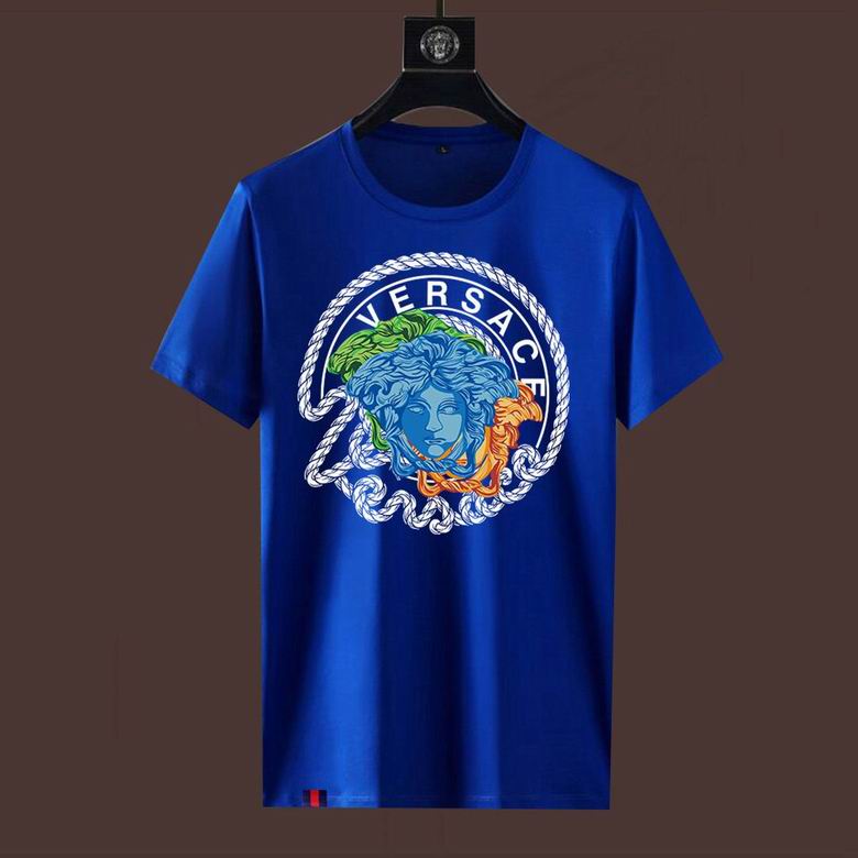 Wholesale Cheap V ersace Short Sleeve men T Shirts for Sale