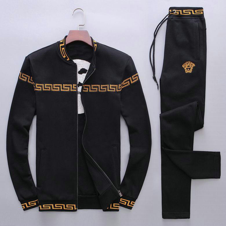 Wholesale Cheap Versace Long Sleeve Tracksuits for Sale