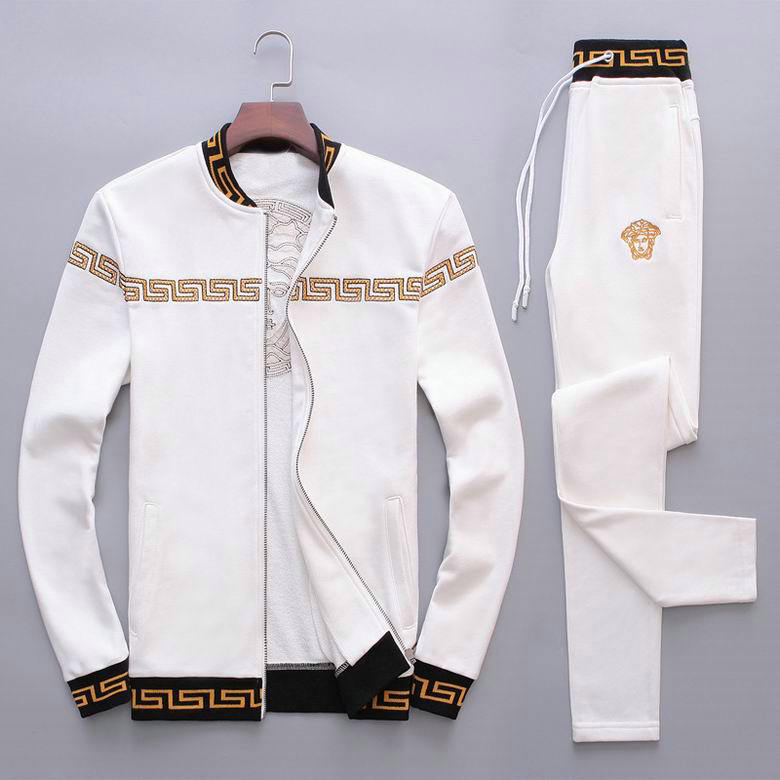 Wholesale Cheap Versace Long Sleeve Tracksuits for Sale