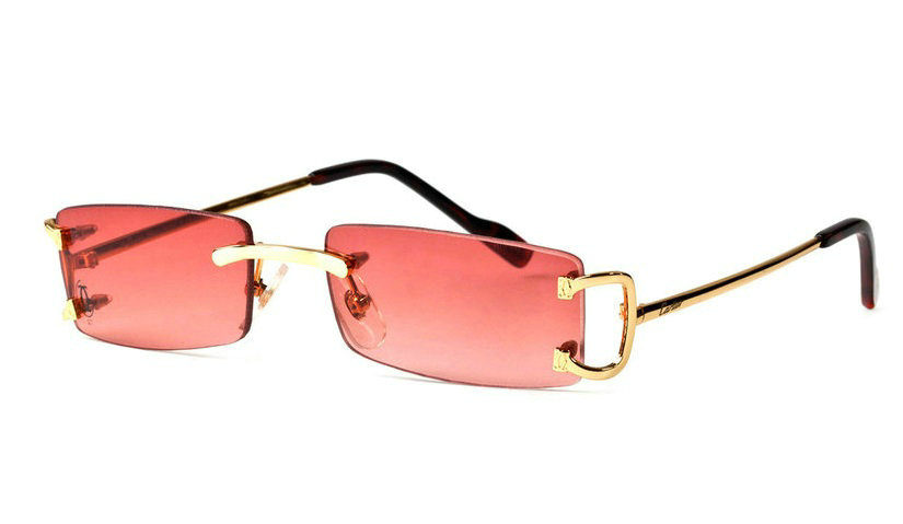 Wholesale Cheap Cartier Rimless Replica Glasses for Sale-011