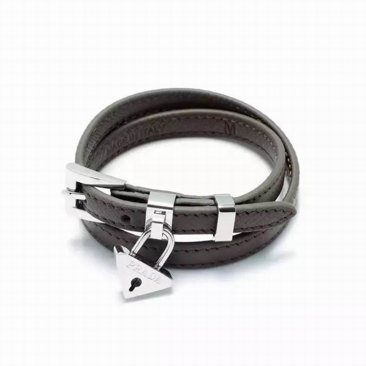 Wholesale Prada Leather Bracelet-009