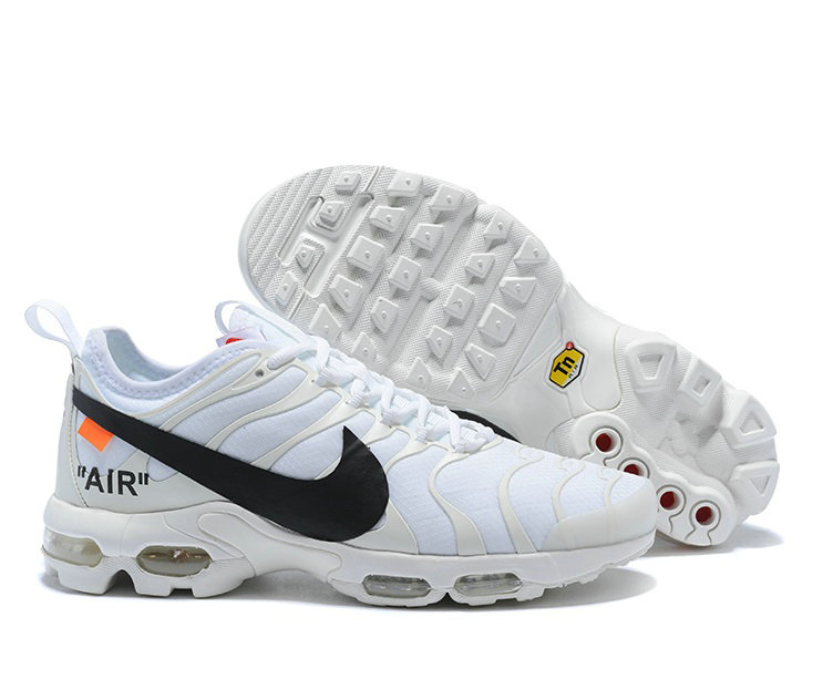 Wholesale Custom Off-White x Nike Air Max Plus TN Ultra White for Sale-015