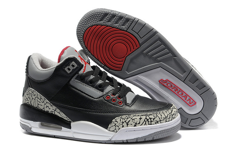 Wholesale Air Jordan 3 Men's Basketball Shoes-001