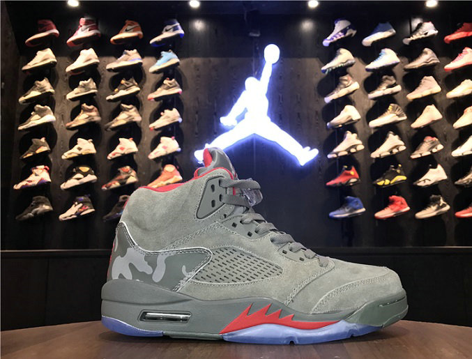 Wholesale Nike Men's Air Jordan 5 Retro Basketball Shoes-033