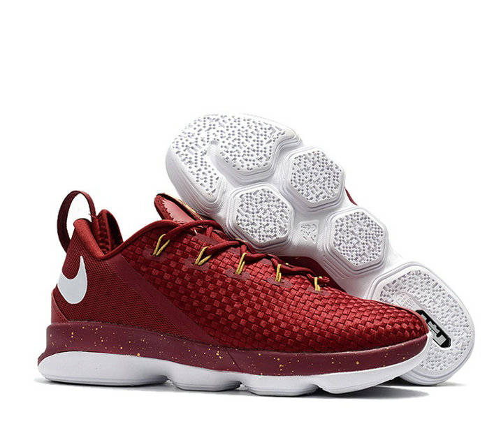 Wholesale Cheap Men's Nike LeBron XIV Low Basketball Shoes for Sale-058