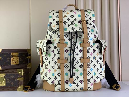 Wholesale AAA Louis Vuitton Christopher MM Monogram Canvas Backpack for Sale