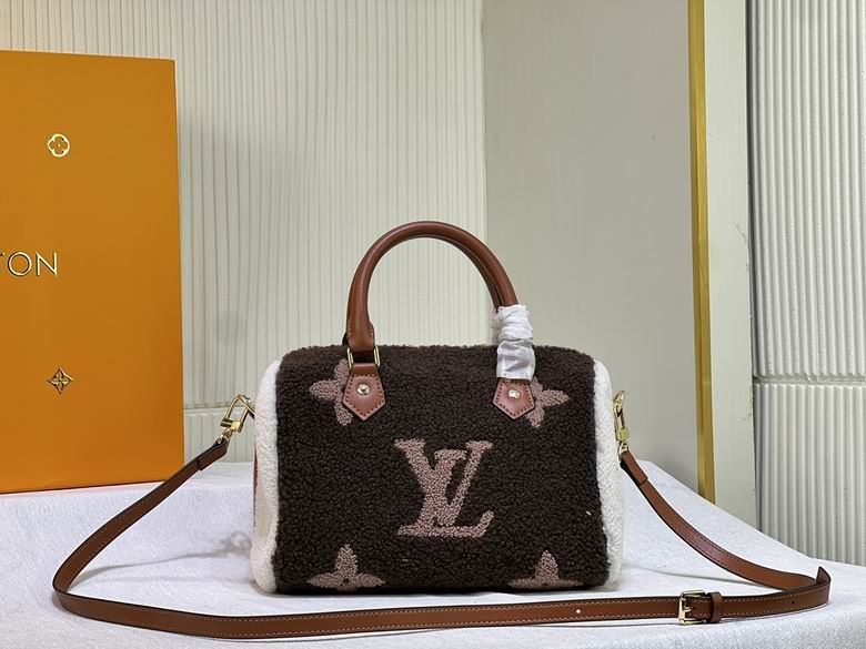 Wholesale Cheap Aaa Louis Vuitton Teddy 25 Speedy Bandouliere Bags for Sale