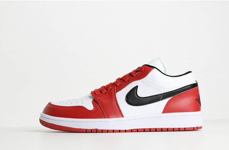 Air Jordan 1 Low Red/White/Black 553558-600