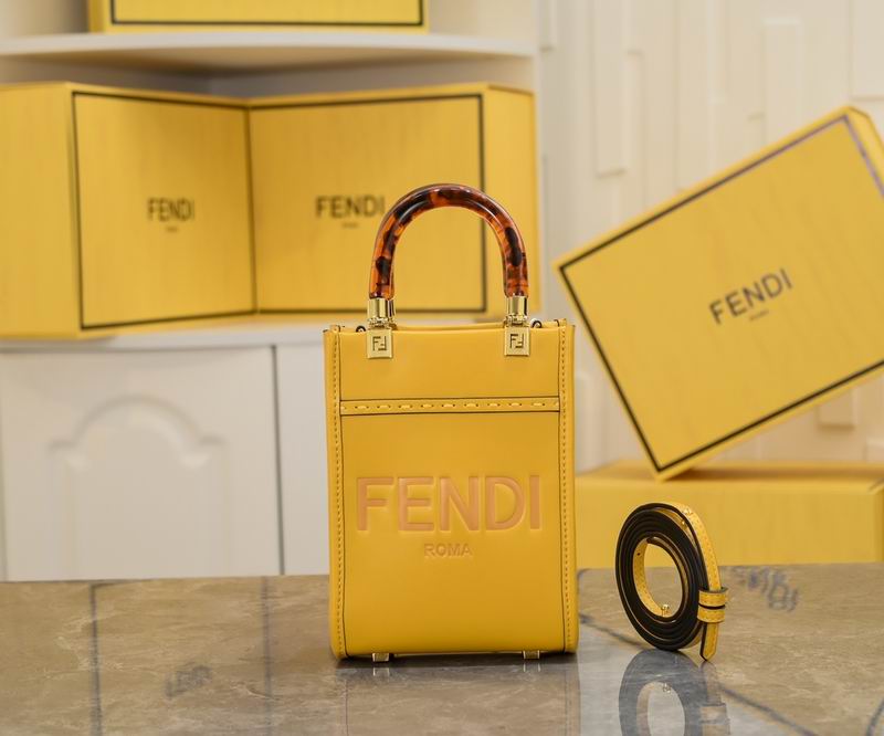 Wholesale Cheap Aaa quality Replica F.endi Mini Sunshine Shopper Tote Bags for Sale