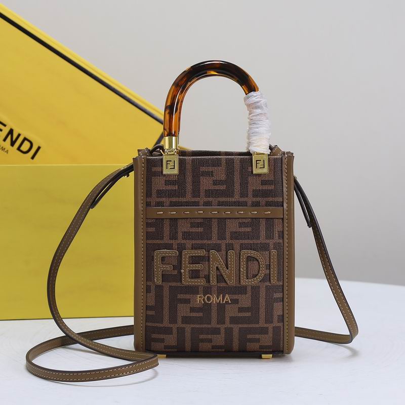 Wholesale Cheap Aaa quality F.endi Mini Sunshine Shopper Tote Replica Bags for Sale