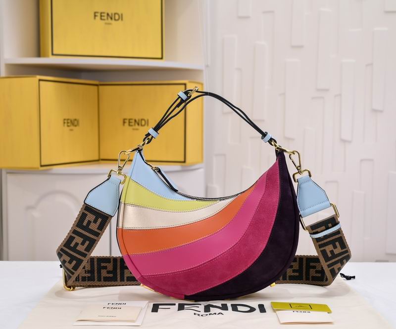 Wholesale Cheap Aaa quality F.endi Praphy Shoulder Replica Bags for Sale