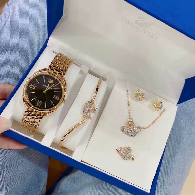 Wholesale Cheap Swarovski Crystal Watches & jewelry sets