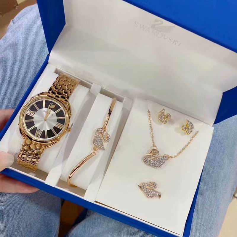 Wholesale Cheap Swarovski Crystal Watches & jewelry sets