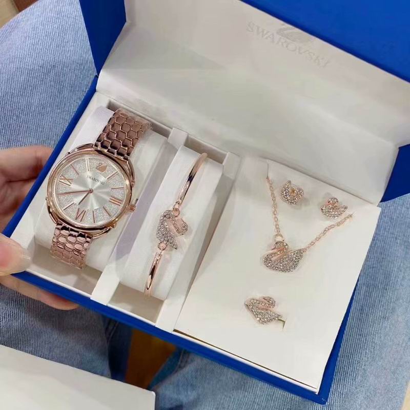 Wholesale Cheap Swarovski Crystal Watches & jewelry sets