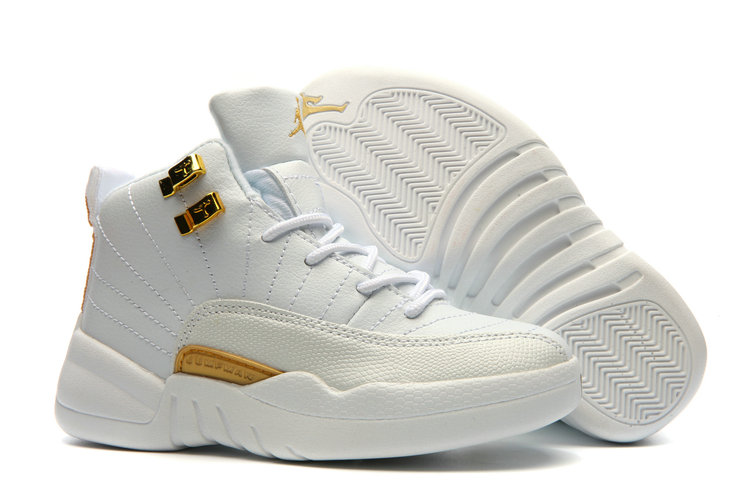 Wholesale Air Jordan Retro 12 Kids' Basketball Shoes-010